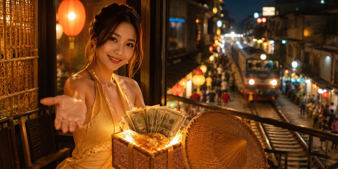 Người chơi tại Hà Nội truy cập 97win1 qua trình duyệt di động với nón lá truyền thống
