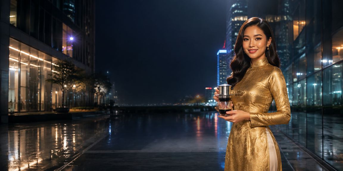 Người dùng Hà Nội trong trang phục áo dài kiểm tra bonus nạp tiền và ưu đãi trên 97win1